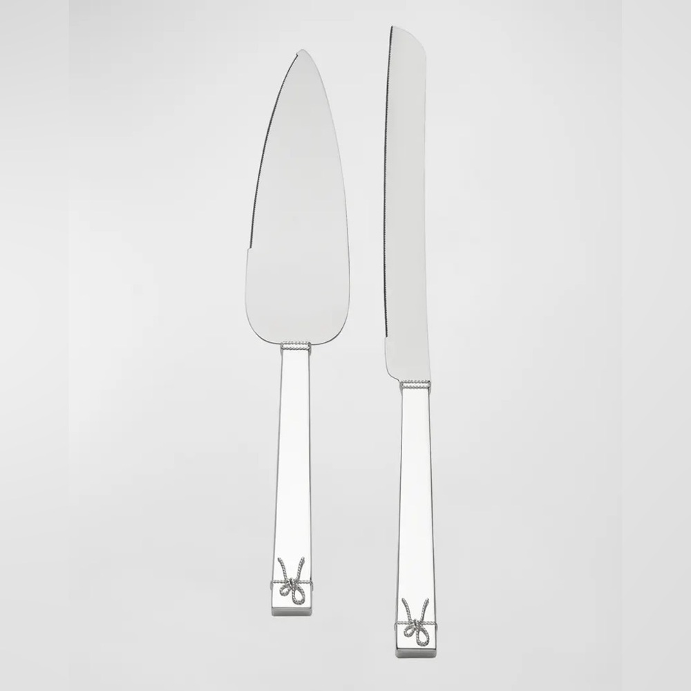 vera wang wedge wood Love knots Cake Knife & Server Set